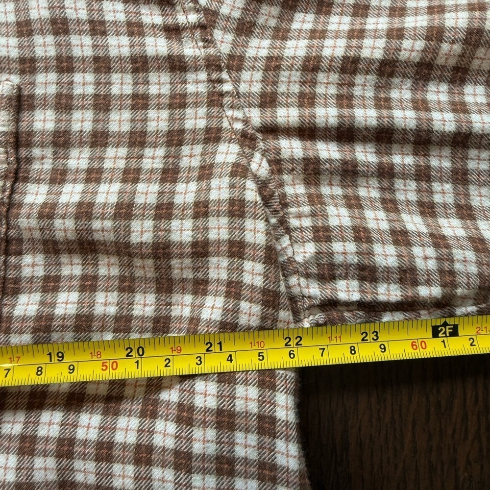 American Eagle Soft Flannel Plaid size Medium - Picture 3 of 6